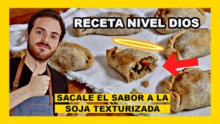 🔶 Como hacer EMPANADAS argentina VEGANAS con receta de MASA integral casera [upl. by Dich]