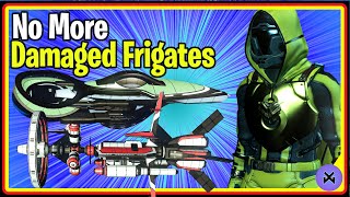 Keep Your Frigates From Getting Damaged No Mans Sky [upl. by Ahsinor640]