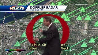 Wind helping disperse leak caused by explosion in Louisville [upl. by Tatman]