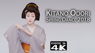 Kyoto Event 2018 Kitano Odori Dance Performance 4K [upl. by Marler]