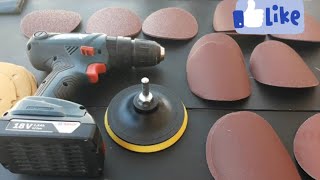 Matkap Zımpara Aparatı İnceleme Drill Sanding Apparatus Review [upl. by Ahsaeyt]