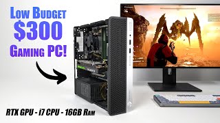 Build Your Own Ultra Affordable Sff Gaming Pc For Less Than 300 [upl. by Ahsil]