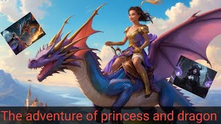 The adventure of Princess and the dragon Full Movie  English Movies Toon Time bedtime story [upl. by Nesto266]