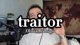 traitor  Olivia Rodrigo cover by Connor Philipp [upl. by Ainesej]