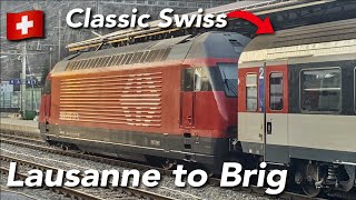 Traveling across the STUNNING Alps with SBB [upl. by Atnoid443]