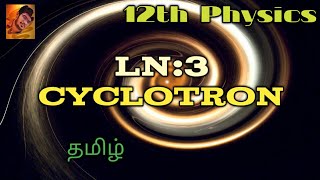 12th PhysicsLn3CyclotronTamilInbaraj Sir [upl. by Heber]