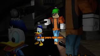 Mickey amp pals try a horror game 😱💀 roblox [upl. by Yekcin706]