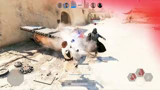 Obi Wan vs Vader and Dooku  Star Wars Battlefront 2 [upl. by Irreg]