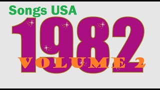 USA Songs 1982 Volume 2 mostly peaked Billboard between 50 and 100 [upl. by Virgilia]