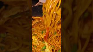 Chowmein mukbang mukbangnepalifood food eggchowmein jennashrestha [upl. by Amees19]