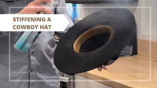 How to Stiffen a Cowboy Hat [upl. by Dom]