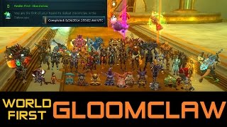 Wildstar 40 Man Raiding  WORLD FIRST Gloomclaw Kill ENIGMA Wildstar Raiding [upl. by Hubie]