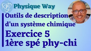 Outils de description dun système chimique  Exercice 5  1ère spé physiquechimie [upl. by Evad]