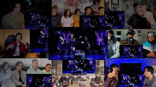 bts baepsae live stage mix  reaction mashup [upl. by Yrrag]