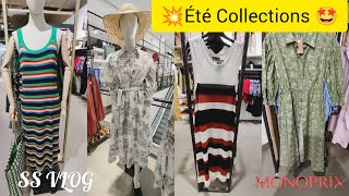 Arrivage Monoprix  bonne qualité 100 Coton  Vêtements 💃  SS VLOG shopping price paris [upl. by Ainnat]