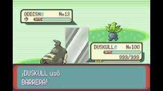 POKEMON EMERALD  DUSKULL  BARRERA  BARRIER [upl. by Jessabell]