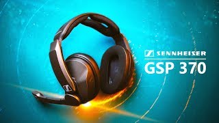 Sennheiser GSP 370 Gaming Headset Review  What HAPPENED [upl. by Crosby]