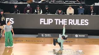 LOGISTX VS NICKA  BGIRLS TOP 8  WDSF WORLD BREAKING CHAMPIONSHIPS 2023 LEUVEN BELGIUM [upl. by Clayson]