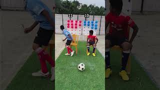 Who will win football skill on chair [upl. by Gilpin]