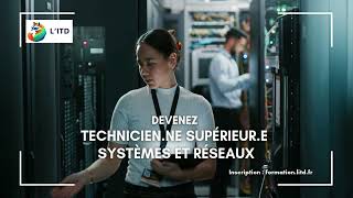 Devenez Technicien Supérieur Systèmes et Réseaux niveau BAC2 [upl. by Meekyh86]