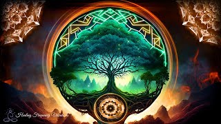 HEART CHAKRA Healing Vibrations  Tree Of Life  Manifest Love Energy  LOVE PEACE amp MIRACLES [upl. by Nnairam635]