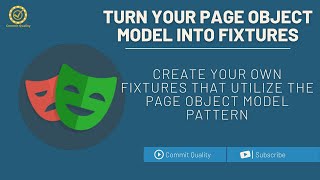 Playwright  Turn Page Object Model Pages into fixtures [upl. by Adnouqal]