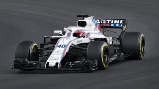 Robert Kubica Driving the Williams FW41 during the F1 2018 Testing [upl. by Akehs109]