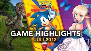 PS4 Spiele Highlights  Juli 2018 [upl. by Prospero750]