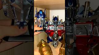 Pack 14 PT2 Free Gift amp Arm Transformers fanhome Optimusprime Build amp Roll Out Optimus [upl. by Ahidam253]