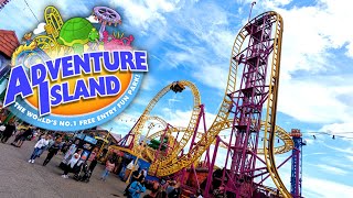 Adventure Island Vlog 2023  Southend On Sea [upl. by Nyrak]