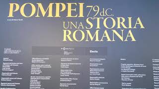 Pompei e Roma una mostra al Colosseo [upl. by Esiuqcaj]