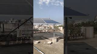 Solar Structure And Panel Mounting Inverter Fittingfarming electrical agriculture [upl. by Eitsyrhc]