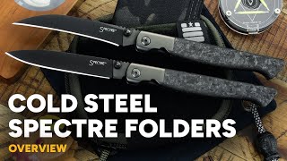 Cold Steel Spectre  Slim 20CV Folding Knife Overview [upl. by Niwdog]