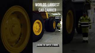 Worlds Largest Car Carrier MegaTransports UltimateVehicles CarCarrier Largestvehicles [upl. by Avle]