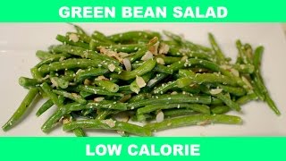 How To Make Green Bean Salad with Slivered Almonds  Quick Recipe [upl. by Yahsel]