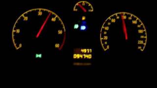 Opel Astra h 19 cdti 150HP 0200 Tacho Video [upl. by Ohcirej]