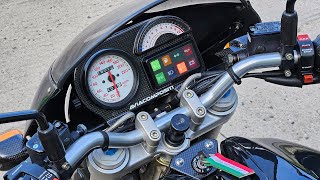 DUCATI MONSTER 900 1995 AVIACOMPOSITI LED TACHOMETER [upl. by Sesilu]