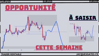 Comment Analyser et Trader l EURUSD  le Gold  XAUUSD Cette semaine [upl. by Felder29]