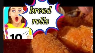 Bread rolls recipe  1010 yummy 🤤 bredrolls food [upl. by Yolande265]