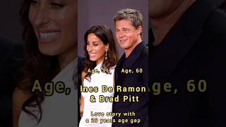 bradpitt amp Ines De Ramon ▶️ movie actor [upl. by Ylro]