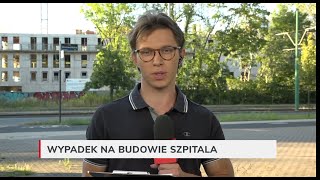 Wypadek na budowie szpitala [upl. by Rickert786]