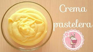 Como hacer crema pastelera facilísimo  Mi tarta preferida [upl. by Gannie]