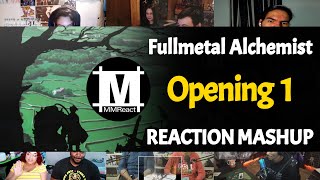 Fullmetal Alchemist Opening 1  Reaction Mashup [upl. by Berk]