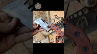 Tactical Knife Making blade knifemaking blacksmith [upl. by Ardyth]