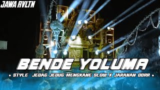 Dj Bende Yoluma • Style Jedag Jedug Mengkane Selow X Jaranan Dorr [upl. by Immac]