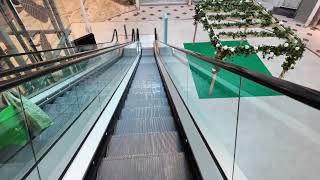 Sweden Stockolm Haninge Centrum 1X escalator  going down [upl. by Laddy181]