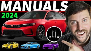 Every SURVIVING Car with a Manual Transmission in 2024  Save the Manuals [upl. by Einahpets]