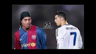 Ronaldinho VS Cristiano Ronaldo ● Crazy Skills Football [upl. by Sanchez204]