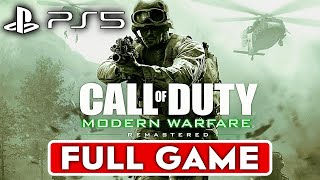 CALL OF DUTY 4 MODERN WARFARE REMASTERED PS5 Gameplay Walkthrough Part 1 Campaign FULL GAME 4K 60FPS [upl. by Duggan300]