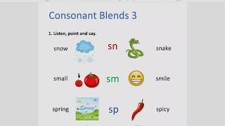 Consonant Blends 3 [upl. by Cleopatra]